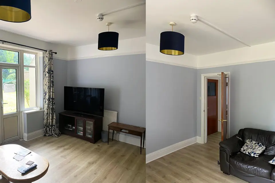 Internal redecoration works completed by Armour Hart Group for Transform Housing charity property